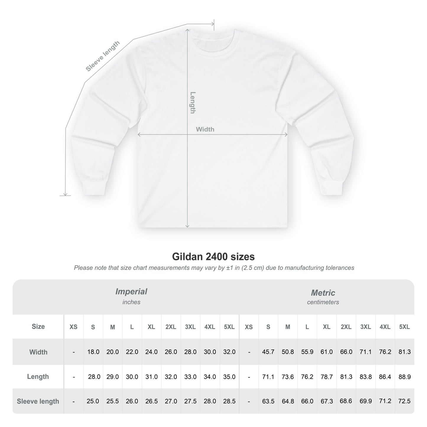 Organic Long Sleeve Tee